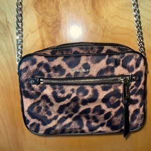 Michael Kors Cheetah Print Crossbody